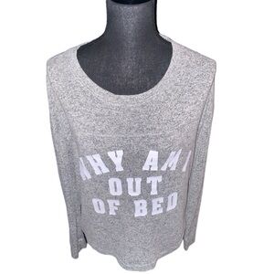 Victoria's Secret Victoria Secret Pink Why Am I Out of Bed T-Shirt Sleepwear